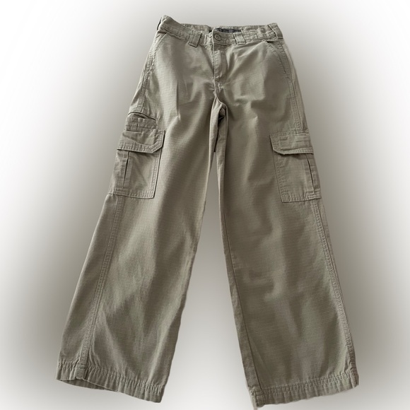 Dickies Kids Cargo Pants Khaki Size:8 - Picture 1 of 6